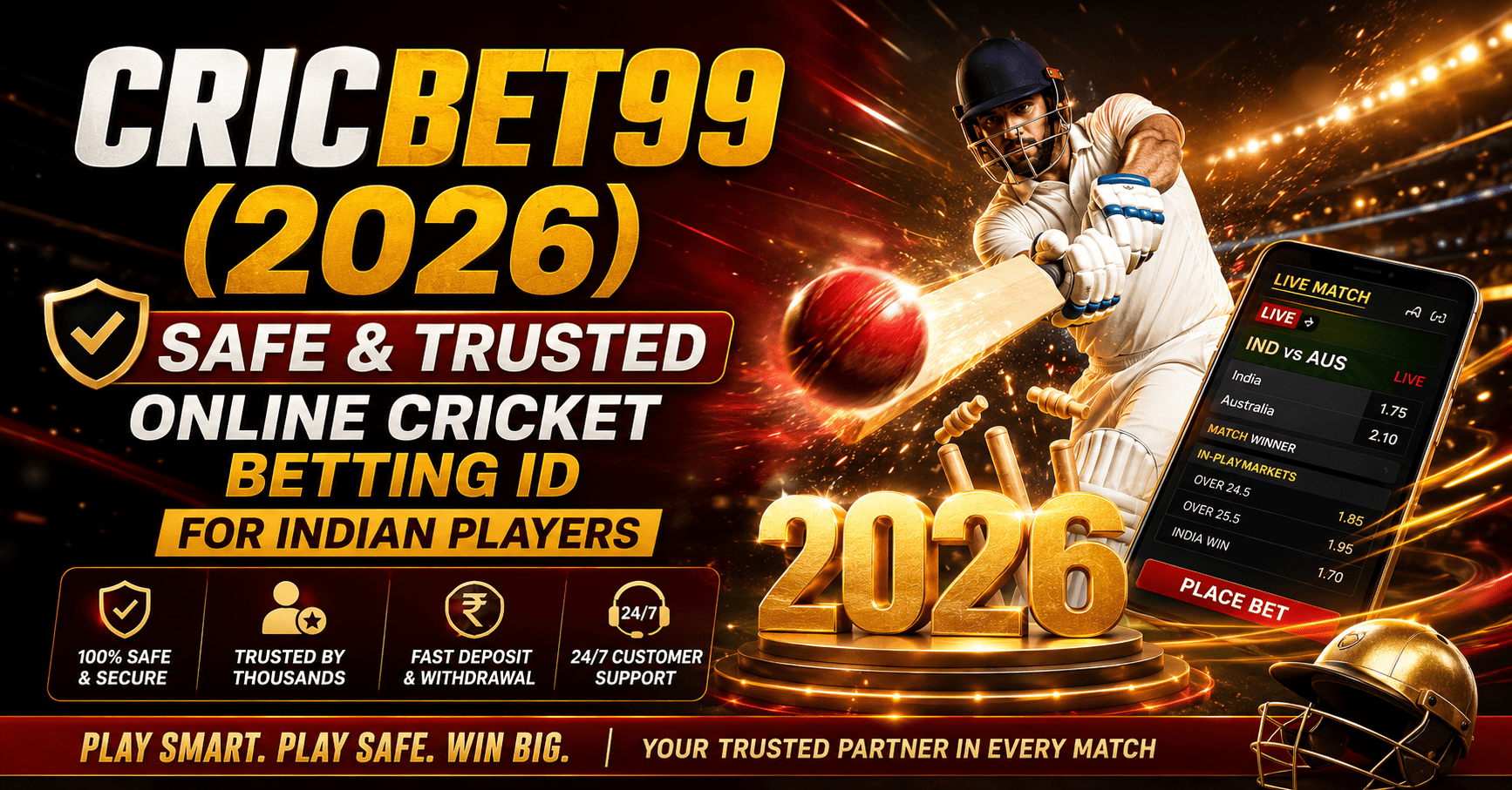 Cricbet99 online cricket betting ID platform for IPL Match 2026