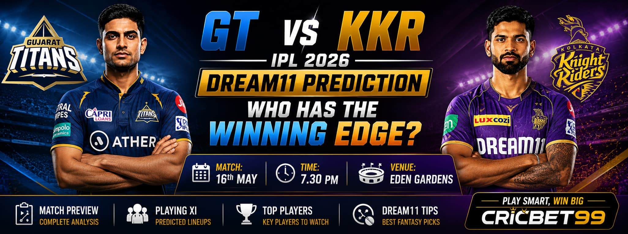 GT Vs KKR winning analysis