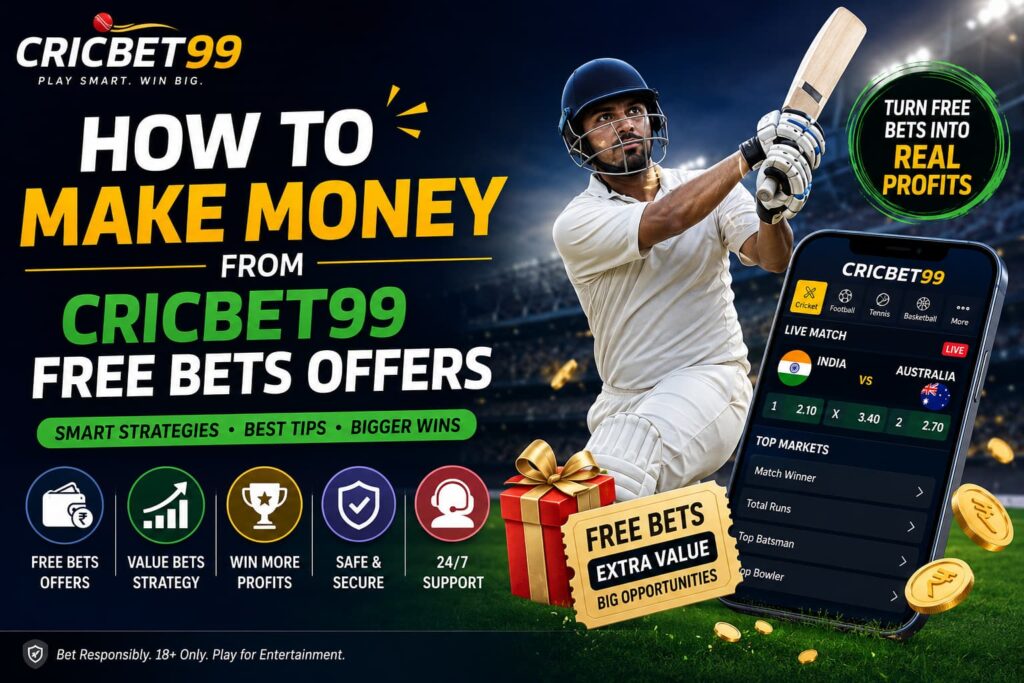 How To Make Money From Cricbet99 Free Bets Offers: