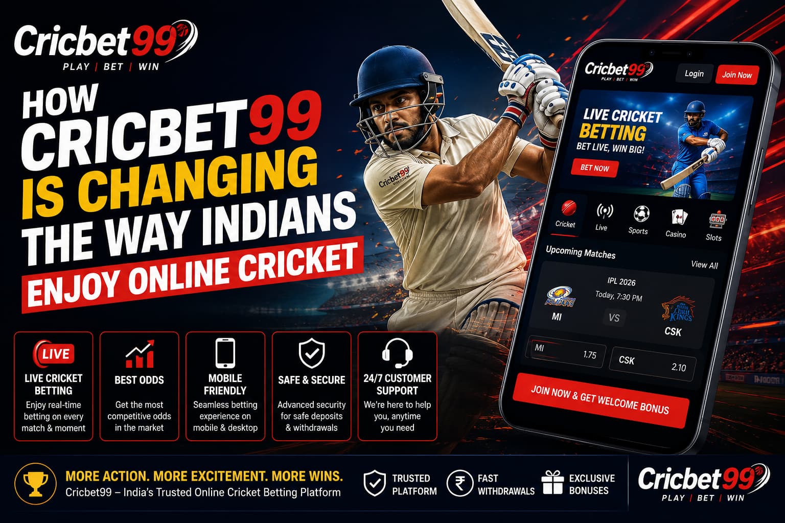 How Cricbet99 Is Changing the Way Indians Enjoy Online Cricket